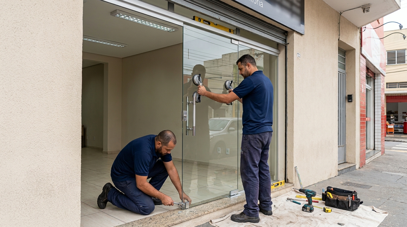 Portas Residenciais e Comerciais no Jardim Santana, Porto Velho‑RO